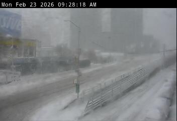 Exterior St @ 3rd Ave peak storm frame